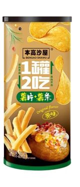 Bengo Shawu Original Cut Potato Chips French Fries 101G